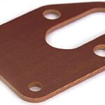 Phenolic fuel pump plate